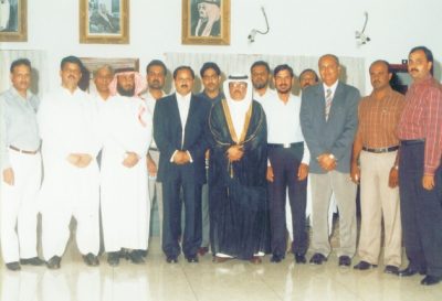 His Excellency the Consul (Royal Consulate of Saudi Arabia) with Zonal Chairmans POEPA